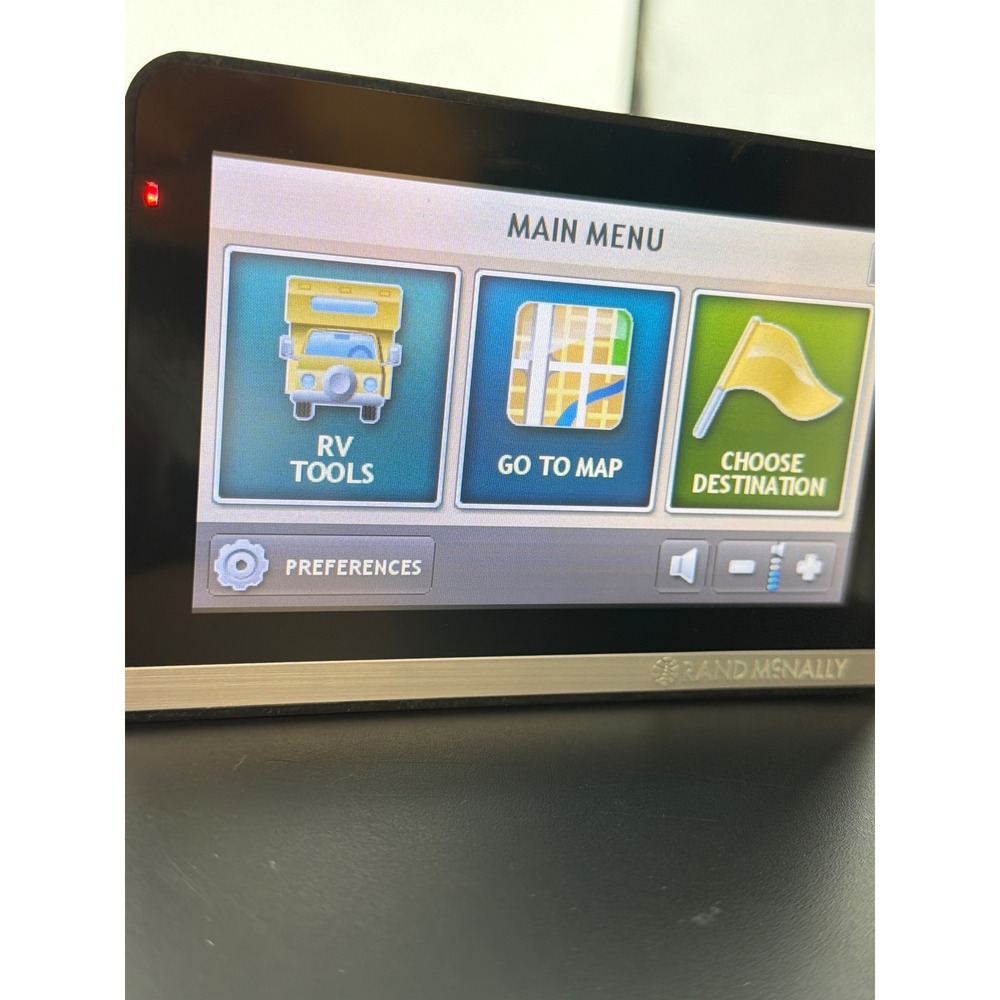 Rand McNally 5510 RV‎ GPS Navigator Case Charger 5"